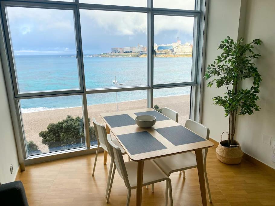 Apartamento Acogedor Con Vistas Al Mar. Ла Коруня Екстериор снимка
